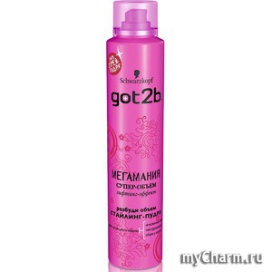 Got2b / Стайлинг-пудра для волос Мегамания Супер-объем