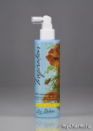 Liv Delano / Inspiration Спрей-термозащита с разглаживающим эффектом для сухих, поврежденных волос