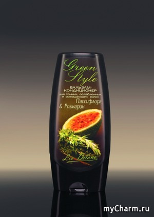 Liv Delano / Green style Бальзам-кондиционер «Пассифлора&Розмарин» для тонких, ослабленных и выпадающих волос