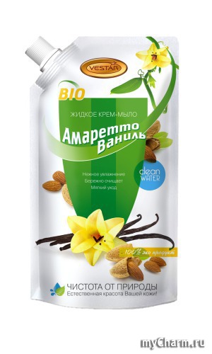 Vestar / Жидкое крем-мыло Амаретто-Ваниль