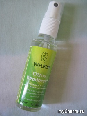 Натуральный дезодорант Weleda: органика в действии