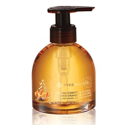 Yves Rocher /     "Orage confite & Amande" Candied orange & Almond Gel lavant mains Liquid hend soap