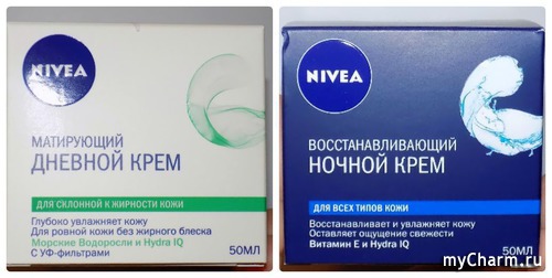 Nivea крем для лица для жирной кожи