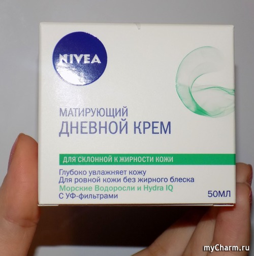 Nivea крем для лица для жирной кожи