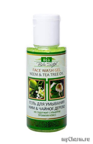 Bliss style / Гель для лица Face wash gel Heem & Tea tree oil