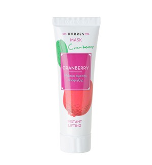 Korres / Маска для лица Instant Lifting Mask With Cranberry