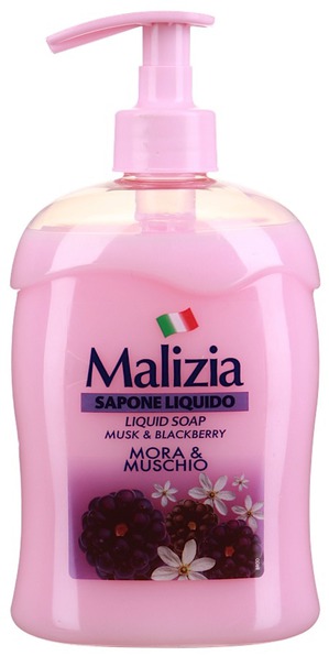 Malizia /   Liquid Soap musk & blackberry