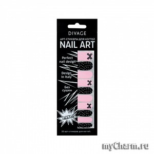 DIVAGE / Наклейки для ногтей Nail art