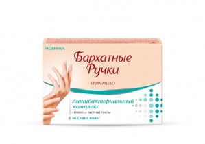 "Бархатные ручки" / Крем-мыло "Антибактериальный комплекс"