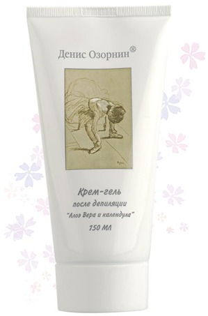 Green Mama / Крем-гель после депиляции Алоэ Вера и календула