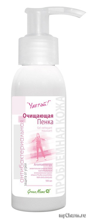 Green Mama / Очищающая пенка из серии Улетай