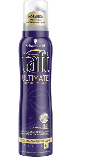Taft / Пена для укладки ULTIMATE