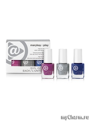 Mary Kay / Набор лаков для ногтей marykayatplay «Модное трио»