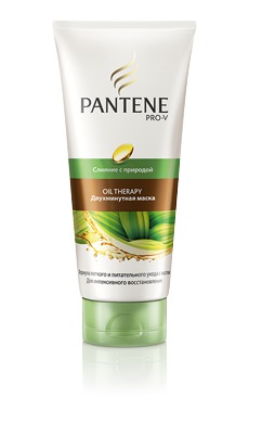 PANTENE / Pro-V 2-минутная маска Слияние с Природой Oil Therapy