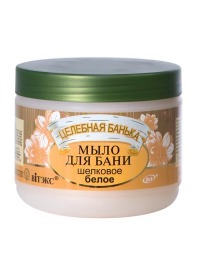 "BIТЭКС" / Целебная банька Мыло для бани белое шелковое