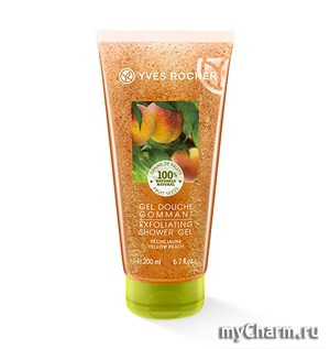 Yves Rocher / -   Exfoliating Shower Gel Yellow Peach
