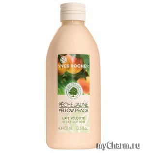 Yves Rocher /     Yellow Peach Silky Lotion