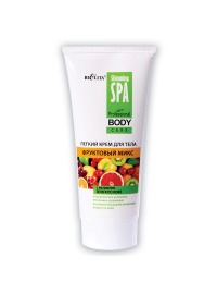 Bielita / Slimming Spa Лёгкий крем для тела “Фруктовый микс” с экстрактом зелёного кофе