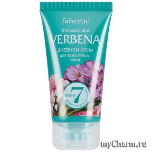 Faberlic / Дневной крем для всех типов кожи серия Verbena