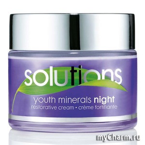 Avon / Восстанавливающий ночной крем для лица "Энергия минералов"