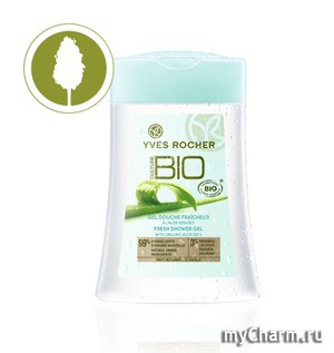 Yves Rocher /     Fresh Shower Gel BIO Culture Organic Aloe Vera