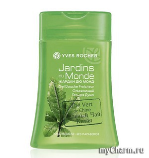 Yves Rocher /     Jardin du Monde Gel Douche Fralcheur The Vert de Chine
