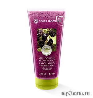 Yves Rocher / -   Exfoliating Shower Gel Blackberry