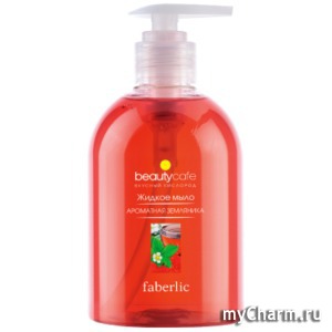 Faberlic / Жидкое мыло Ароматная земляника серия Beauty Cafe