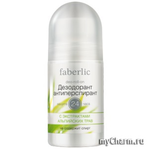 Faberlic / Дезодорант-антиперспирант с экстрактами альпийских трав