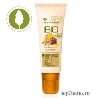Yves Rocher / Питательный Бальзам для Губ Nourishing Lip Balsam BIO Culture Honey&Organic Muesli