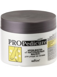Bielita / Крем-маска для ног Pro pedicure Крем-маска «7 натуральных масел»