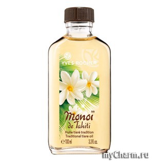 Yves Rocher /         Mono"i de Tahiti Traditional Tiare Oil