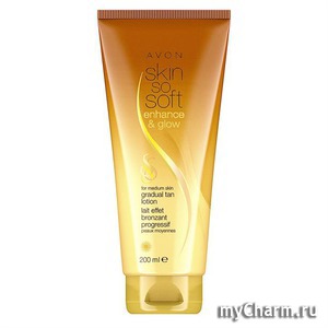 Avon / Лосьон для тела с легким эффектом загара "Сияние"