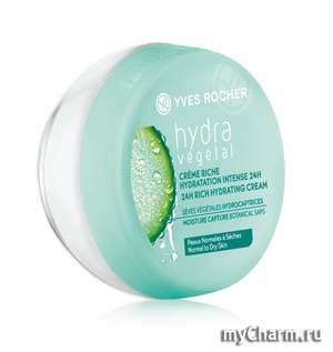 Yves Rocher /  "  24 " Hydra Vegetal 24H Intense Hydrating Gel Cream