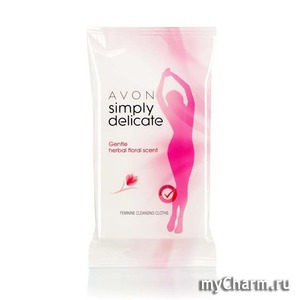 Avon / Очищающие салфетки для женской интимной гигиены
