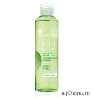 Yves Rocher /    2  1 Sebo V'eg'etal Purifying Micellar Water 2 in 1
