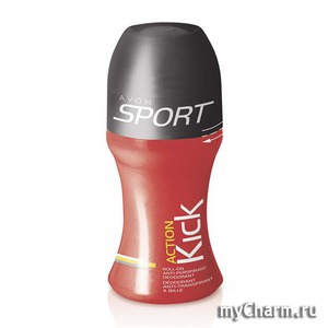 Avon / Дезодорант-антиперспирант с шариковым аппликатором Action Kick