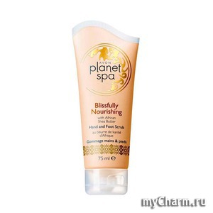 Avon / SPA Скраб для рук и ступней с маслом африканского дерева Ши "Непревзойденное питание"