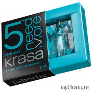 Faberlic /  KRASA NEED MORE 5 deep aqua     
