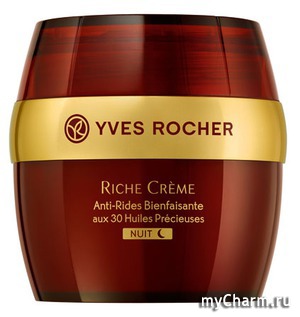 Yves Rocher /     Riche Cr`eme Comforting Anti-Wrinkle Night Cream