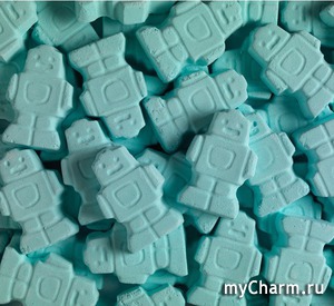 Lush / Бомба для ванны Крошка робот