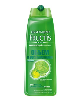 GARNIER / Fructis Объем и Восстановление Укрепляющий Шампунь