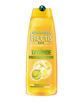 GARNIER / Fructis Тройное Восстановление Укрепляющий шампунь