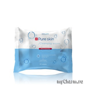 Oriflame / Очищающие салфетки для лица «Код чистоты»