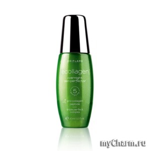 Oriflame / Ночной выравнивающий крем-сыворотка «Эколлаген»