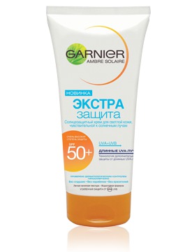 GARNIER / Ambre Solare Экстра защита Солнцезащитный крем SPF 50+