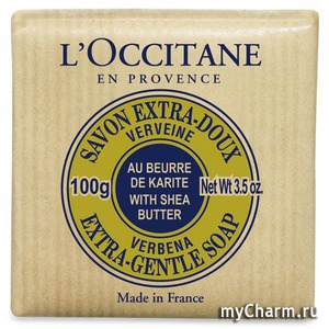 L'Occitane /   Shea Butter Verbena Extra-Gentle Soap