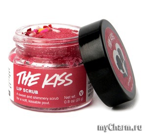 Lush / Скраб для губ Поцелуй