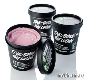Lush / Крем для ног Розовые пяточки