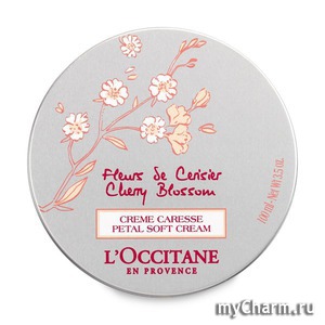 L'Occitane /  Cherry Blossom Petal Soft Cream